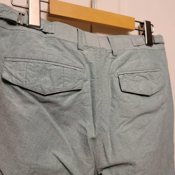 Attitude Green Linen Pants - Picture 4 of 8